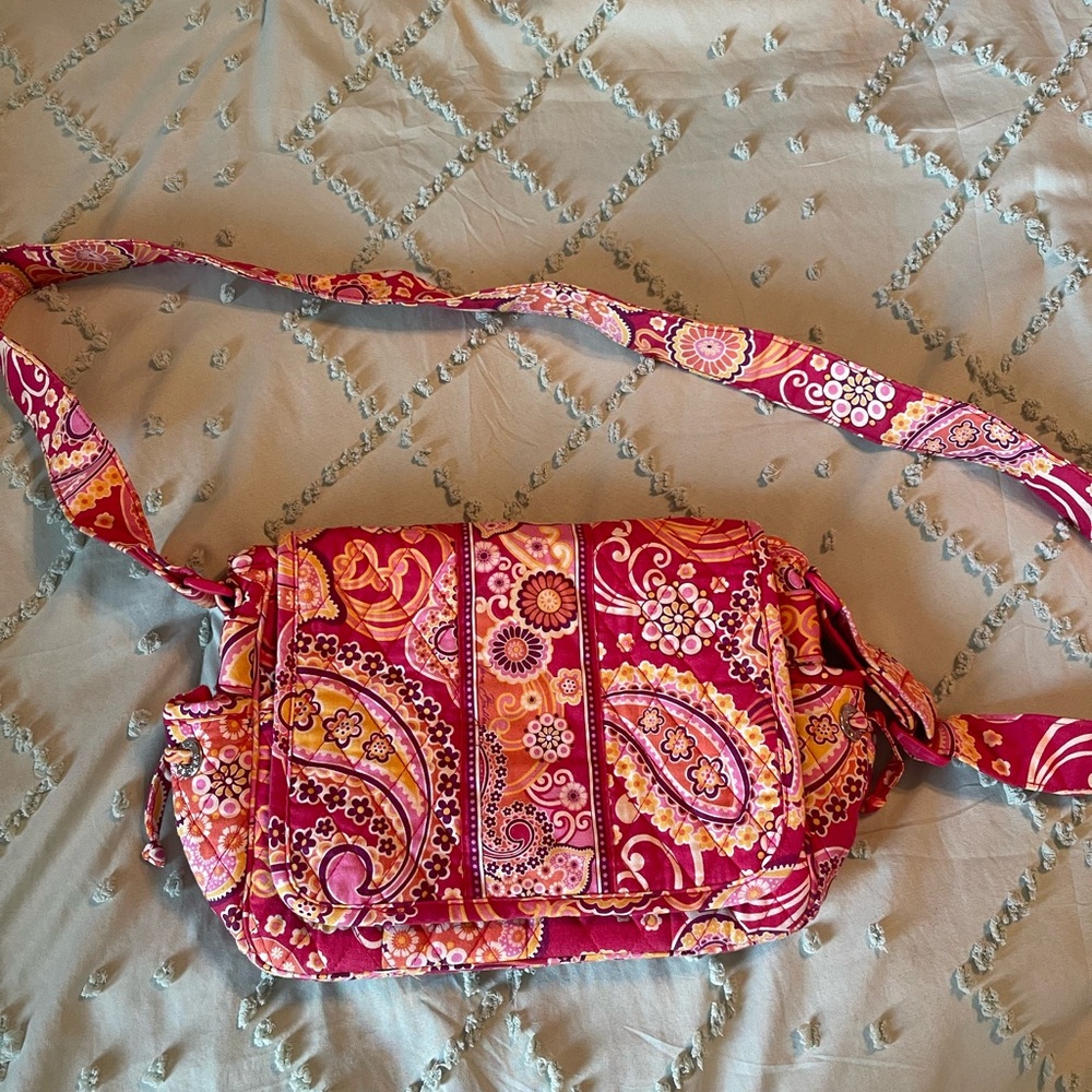 Vera Bradley Vibrant Paisley Crossbody Bag